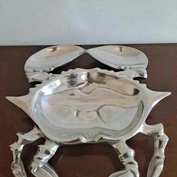 Wilton Armetale Giant Crab Dish - Picture 2 of 9